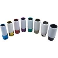 Omega 83003 - 8pc 1/2" Dr. Coated Impact Socket Set